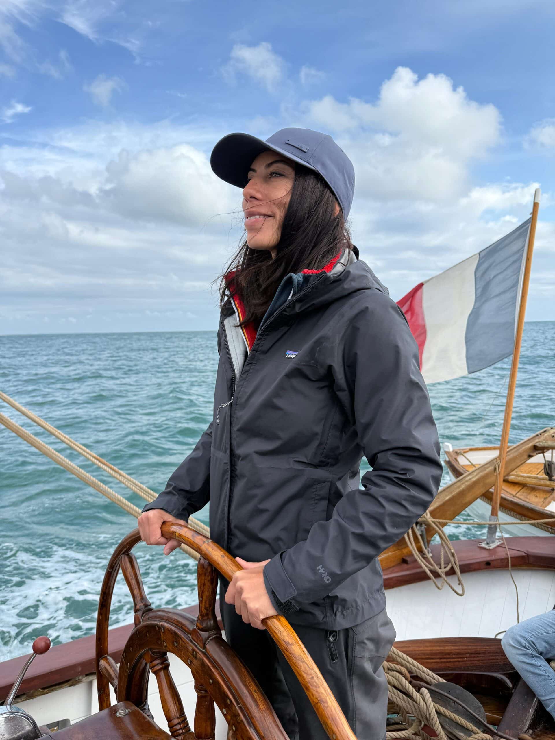 Harbour life in Lorient, France, with offshore sailors preparing their boats